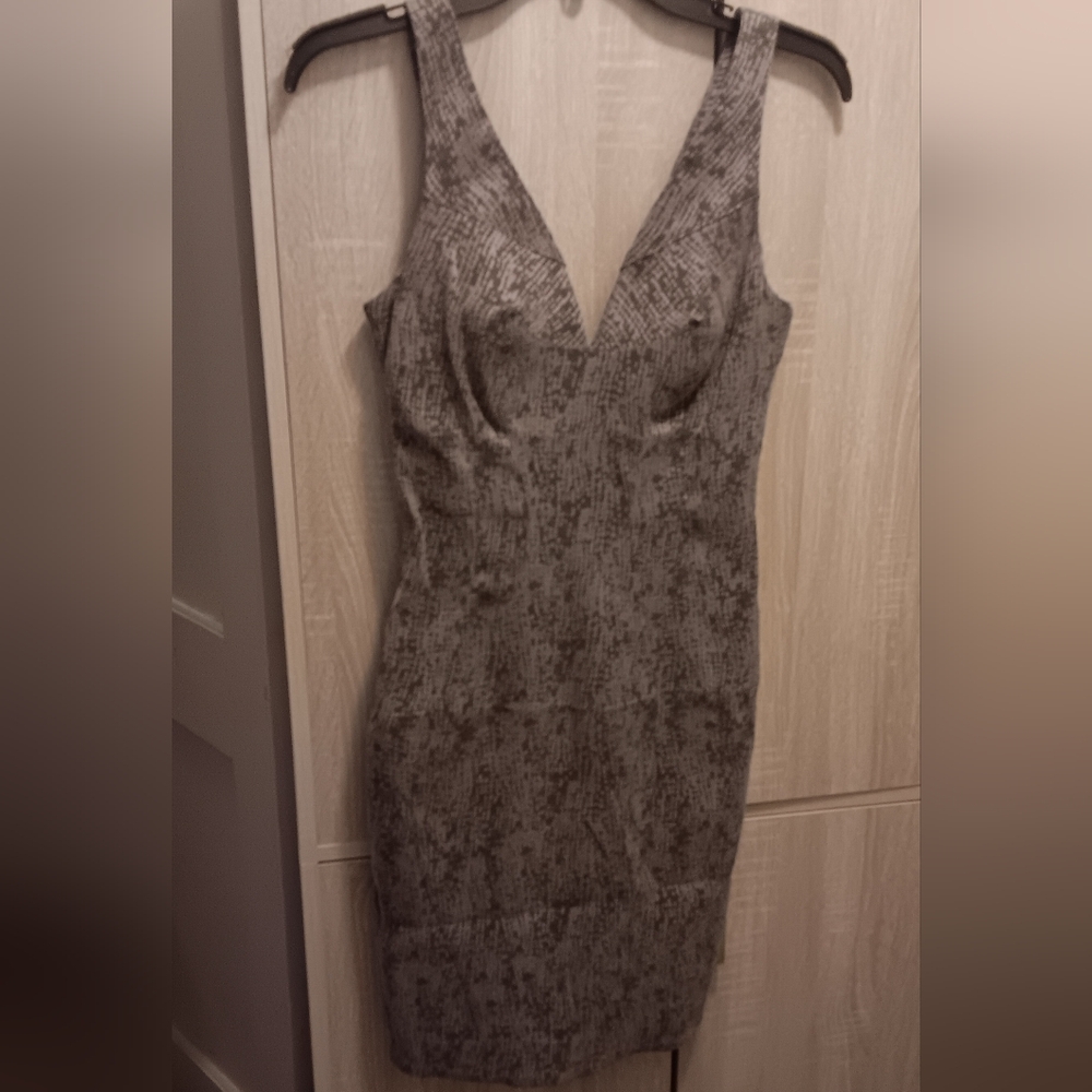 Z Spoke By Zac Posen Gray Sleeveless Dress